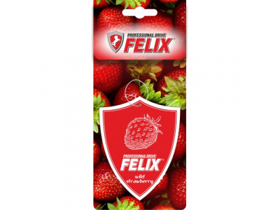 Ароматизатор бумаж. FELIX Wild Strawberry (Ароматная клубника)
