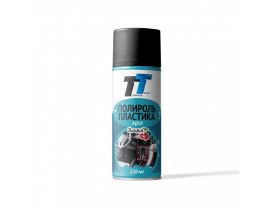 Полироль пластика AQUA 520 мл (вишня), аэрозоль