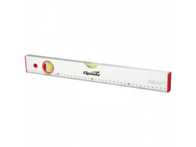 Уровень алюминиевый, 1800 мм, 2 глазка, линейка// SPARTA
