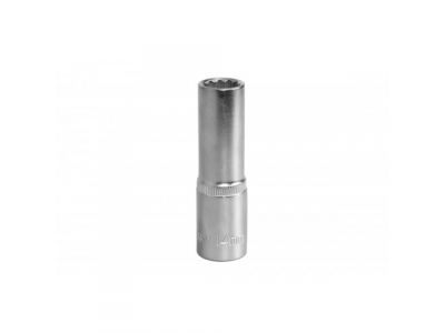 Головка торцевая 1/2"Dr глубокая 14мм 12 граней от KRAFT Головка торцевая 1/2"Dr глубокая 14мм 12 граней